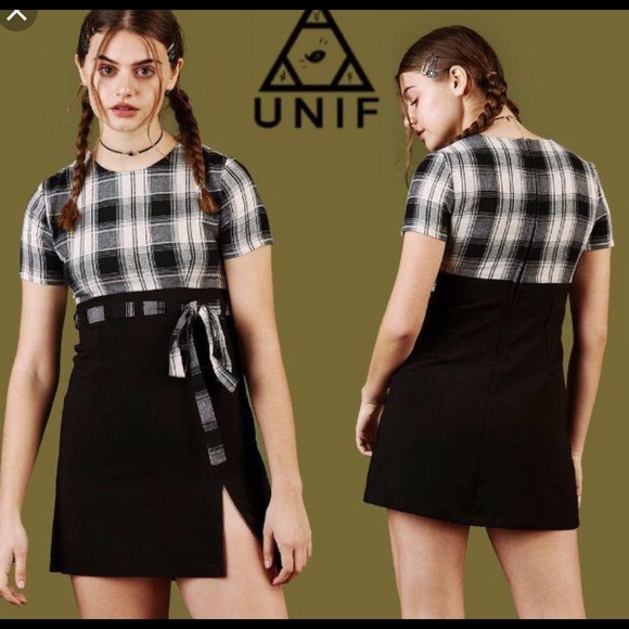UNIF Dresses & Skirts - Unif squares dress